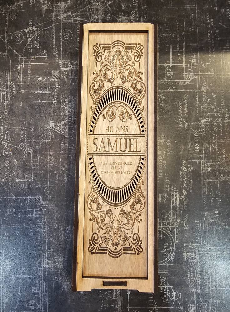 Coffret Vin Personnalisé