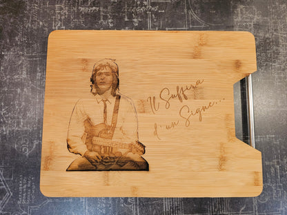 Planche à découper en bambou personnalisable