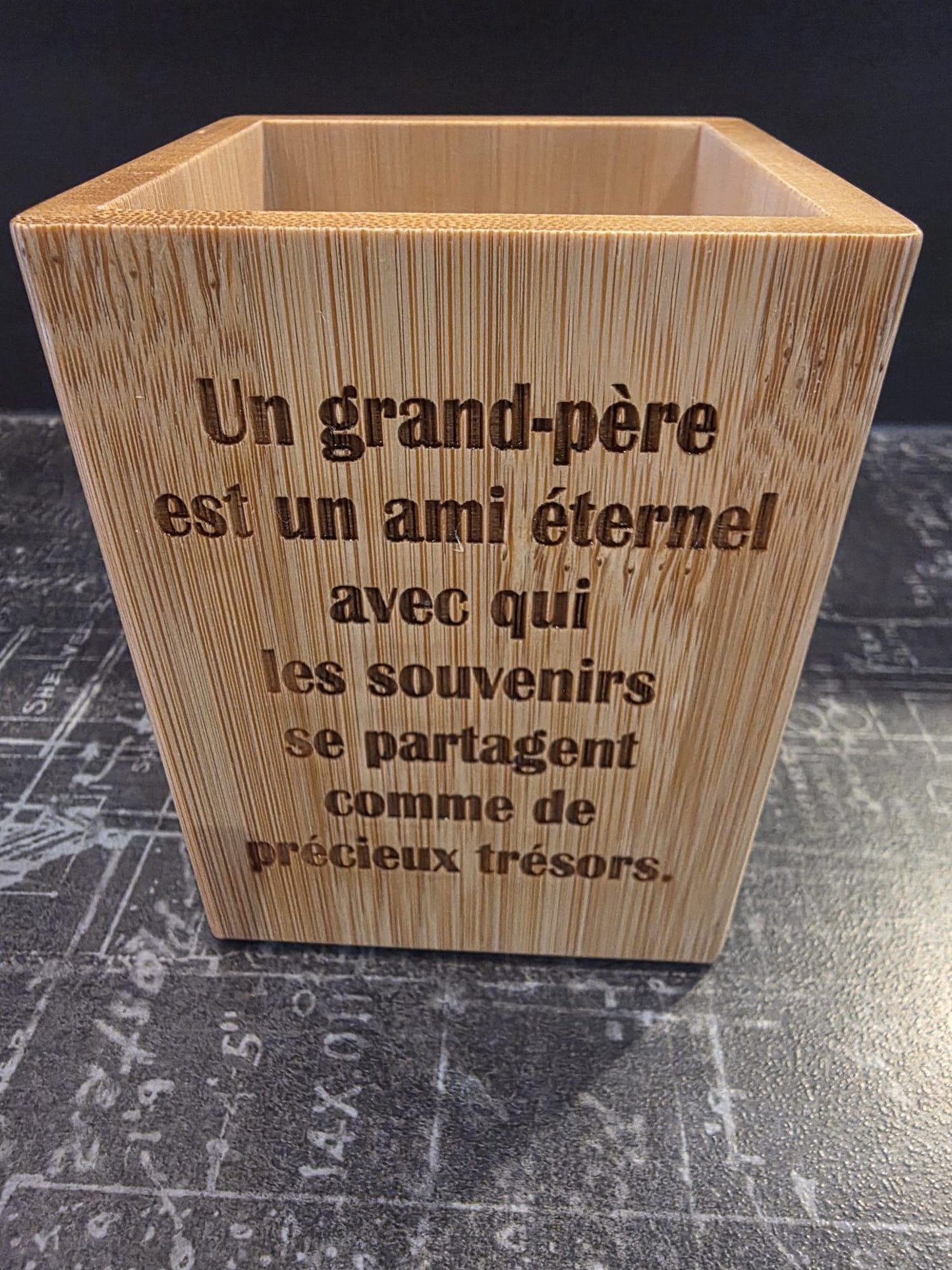 Pot à Crayon Bambou