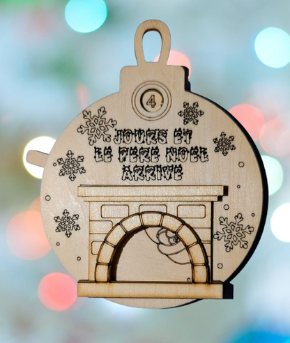 🎄 Boule de Noël – Compteur de Dodos 🎄