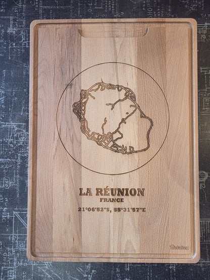 Planche à découper en bambou personnalisable